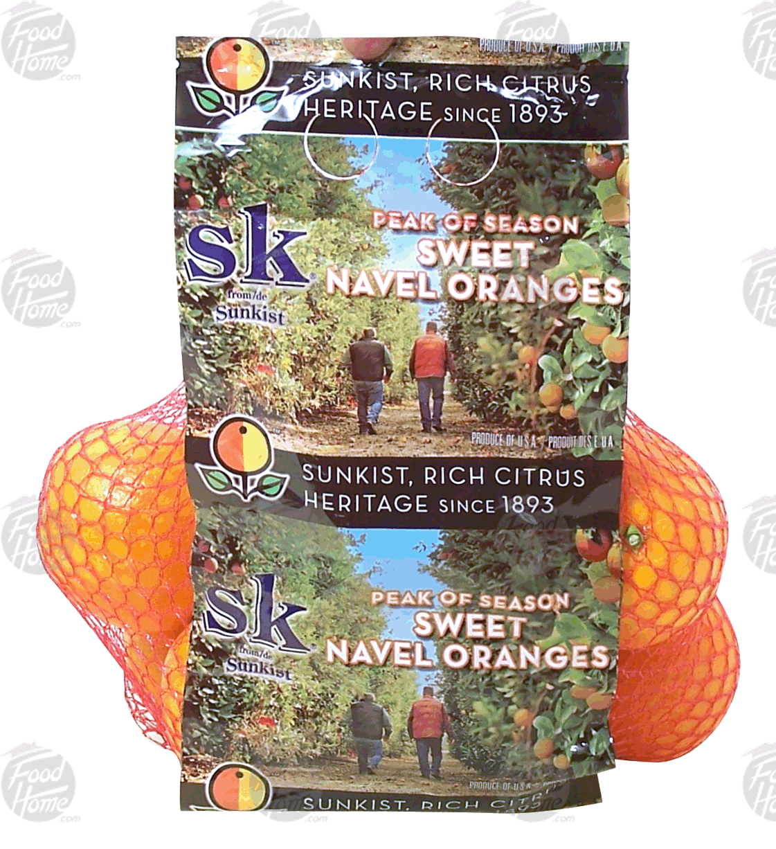 Sunkist  oranges, sweet navel Full-Size Picture